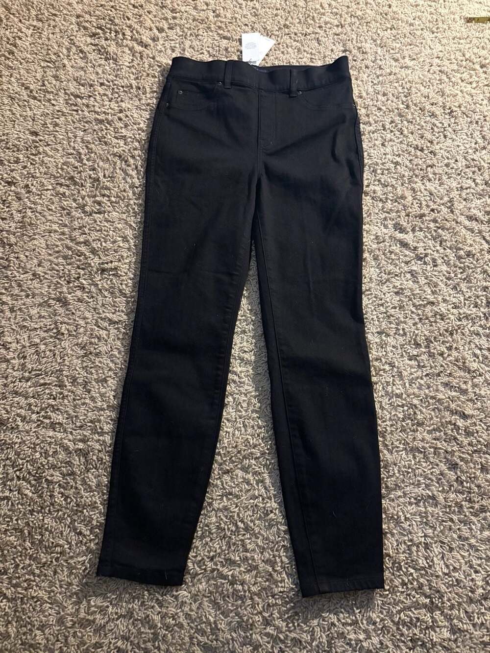 Spanx Clean Black Skinny Jean Size M